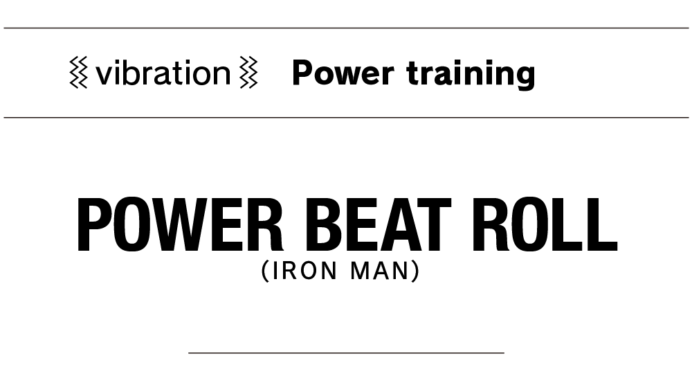 振動 パワートレーニング item1 MARVEL (マーベル) パワービートロール