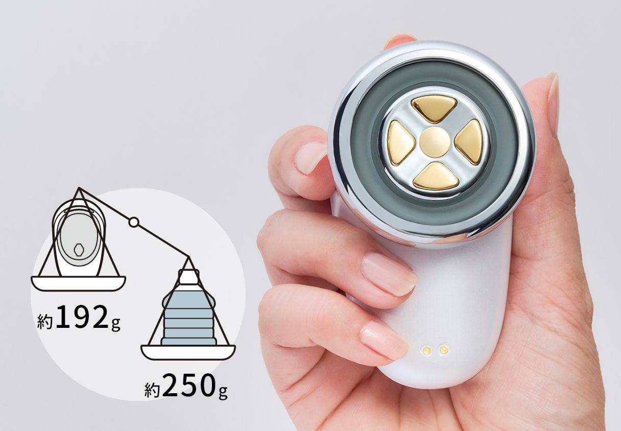 ミニサイズペットボトルより軽い