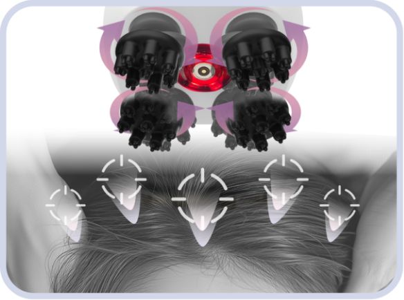 解きほぐす（もみ）