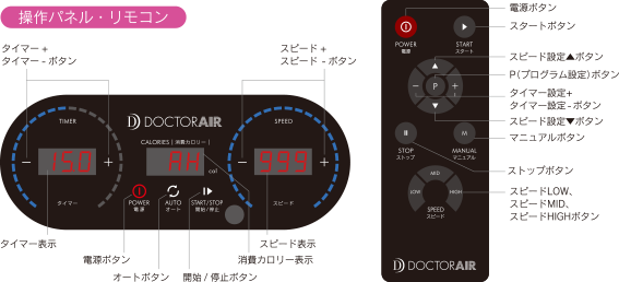 値下DOCTOR AIR 3D SUPER BLADE PRO(ゴムバンド付き)ほぼ未使用付属品