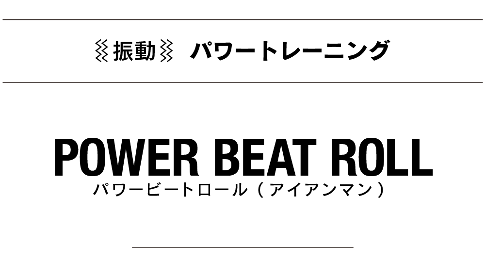 振動 パワートレーニング item1 MARVEL (マーベル) パワービートロール
